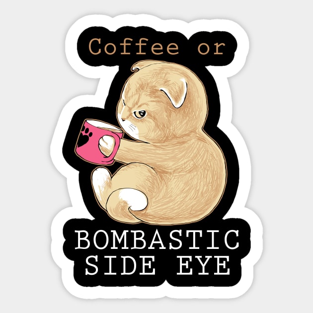 coffee or Sticker by naomori